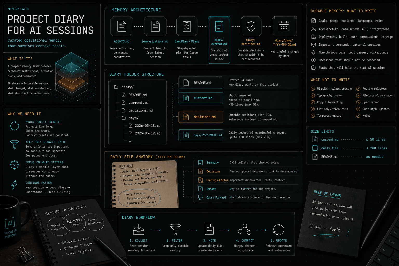 Architecture update project memory router for Codex sessions