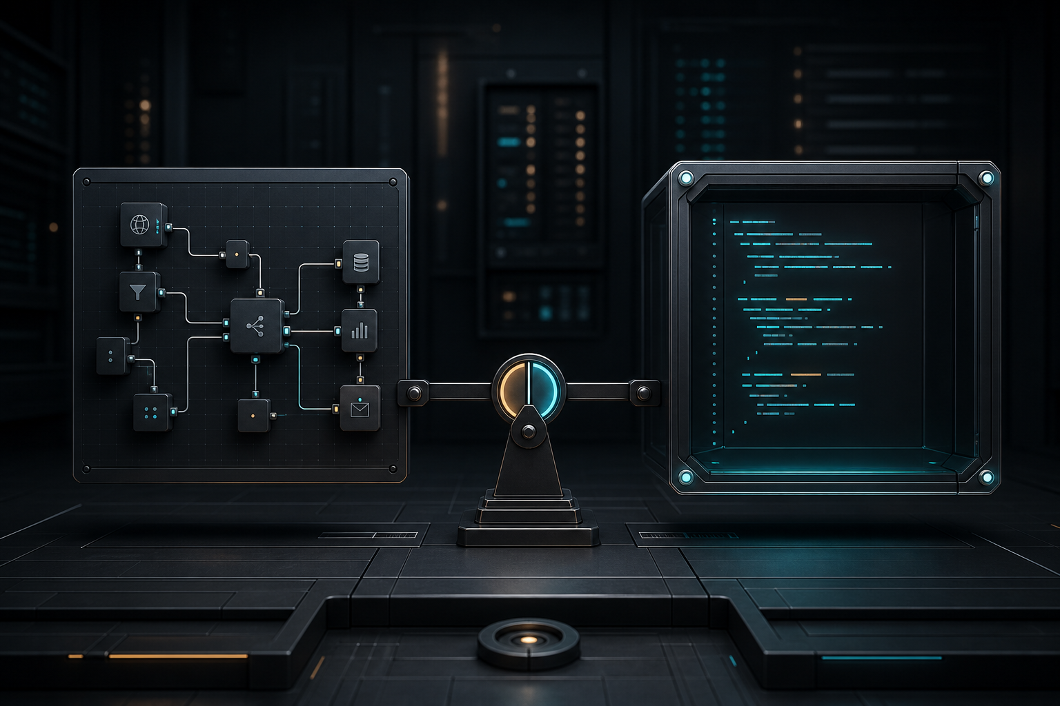Взвешенное инженерное решение между модульным n8n workflow и custom code service